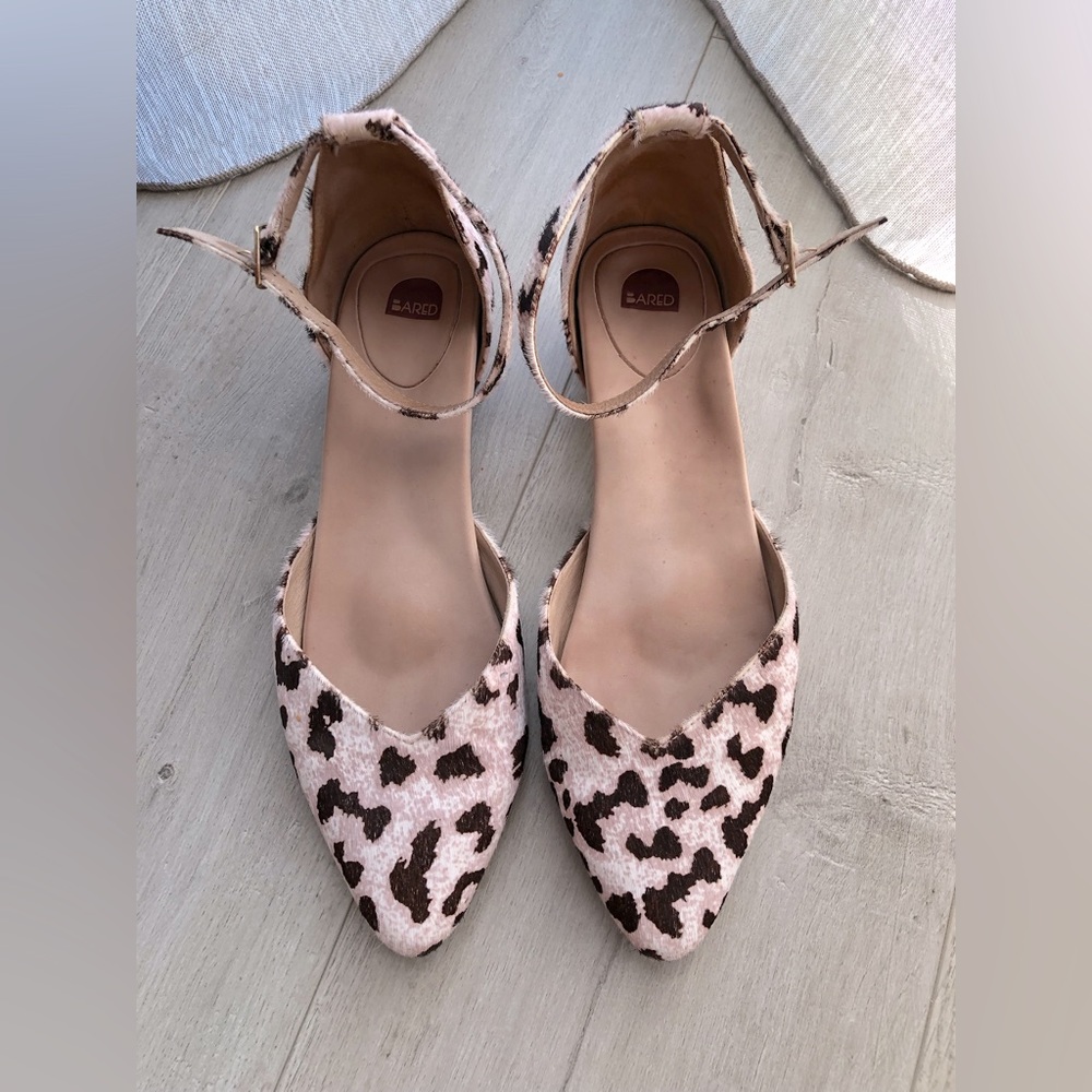 💫HOST PICK💫 BARED Leopard Calf Hair Ballet Flats - Picture 4 of 5